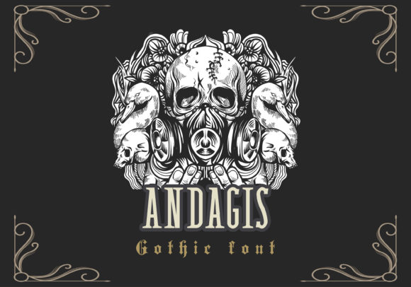 Andagis: A Bold Serif for Branding