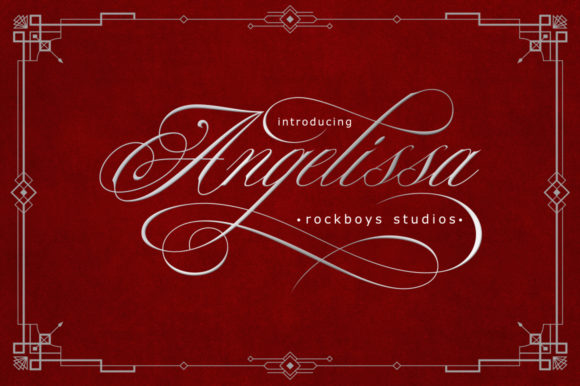 Angelissa: A Handwritten Font for Elegant Design