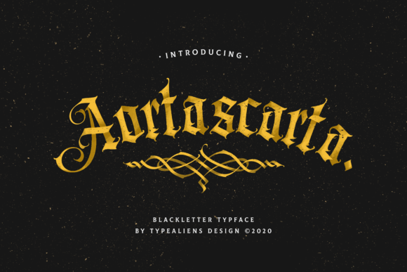 Aortascarta Font for Editorial Design