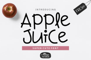 Apple Juice Font: Playful & Practical