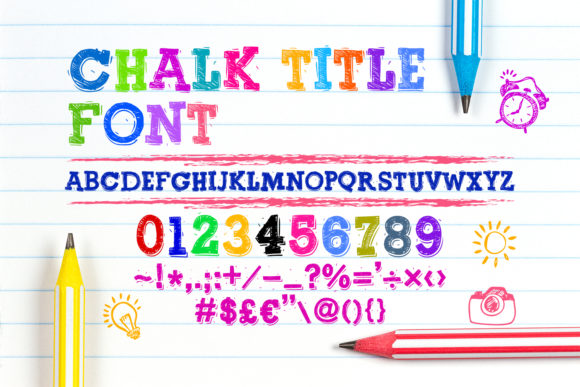 Chalk Title Font for Business