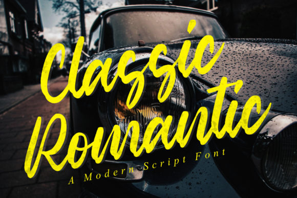 Classic Romantic Font for Creative Projects