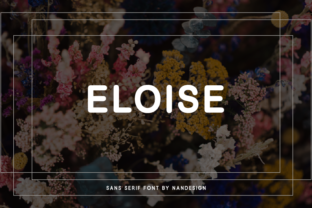 Eloise: A Modern Sans Serif for Creative Projects