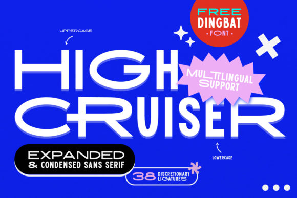 High Cruiser Font: Bold & Sharp