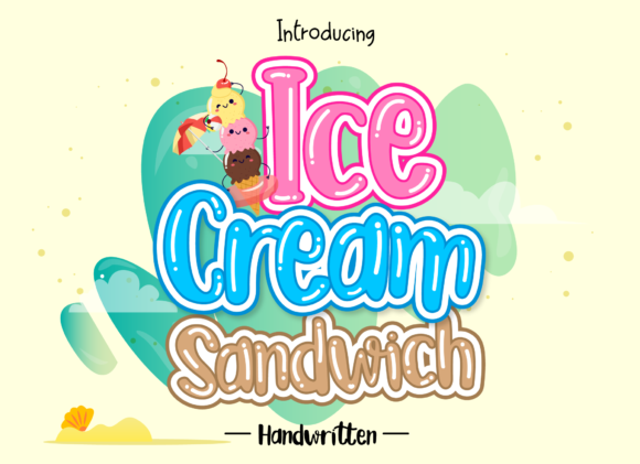 Ice Cream Sandwich Font: A Sweet Typographic Treat
