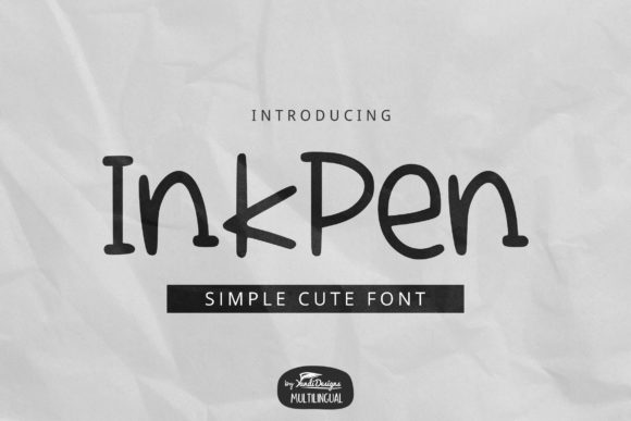 InkPen: A Quirky Handwritten Font