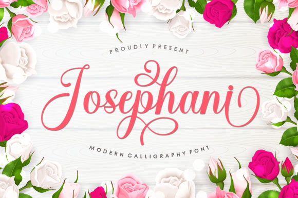 Josephani: A Sweet Script Font for Creative Projects