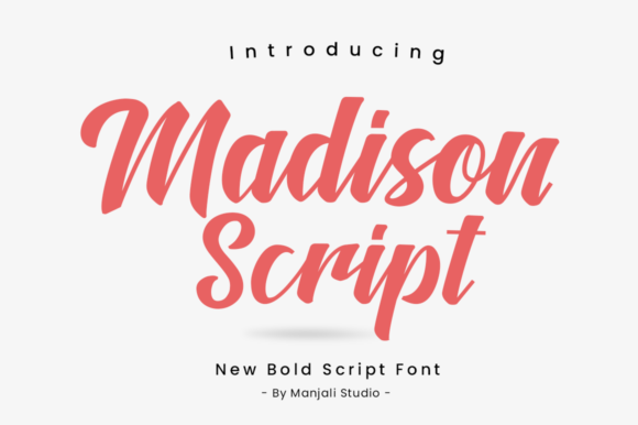 Madison Script: A Handwritten Font for Elegant Design