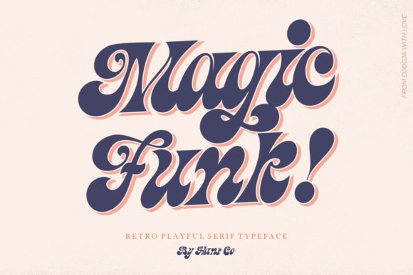 Magic Funk: A Bold Serif for Creative Projects