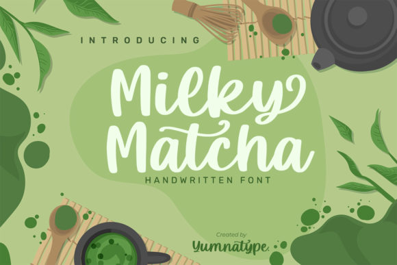 Milky Matcha Font Review