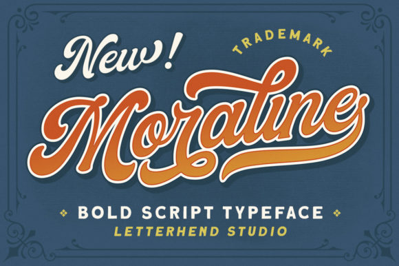 Moraline: A Bold Handwritten Font for Stylish Design