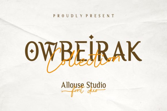 Owbeirak Collection Font