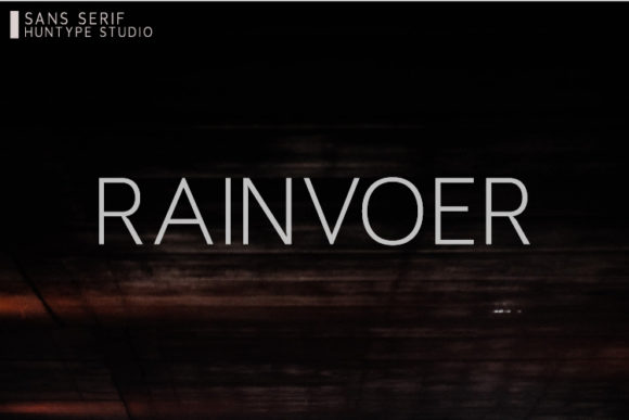 Rainvoer: A Sophisticated Sans Serif Font