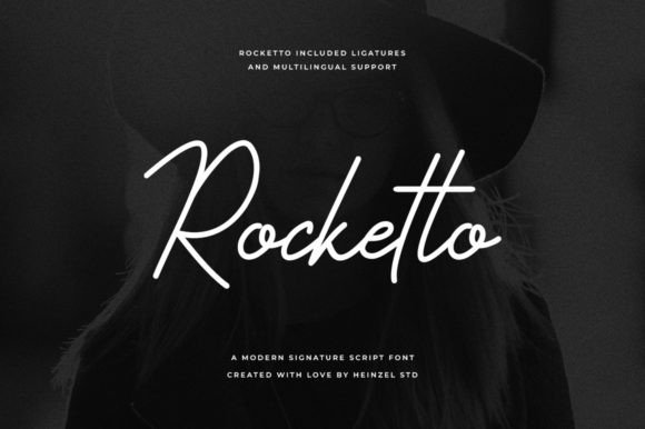 Rocketto: A Magical Handwritten Font