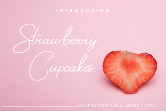 Strawberry Cupcakes Font Review