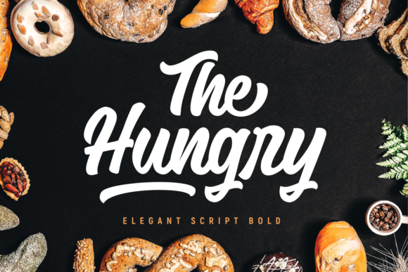 The Hungry: A Vintage Brushed Script Font