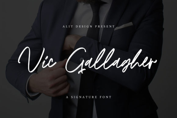 Vic Gallagher: A Timeless Handwritten Font