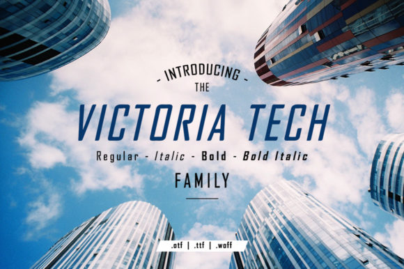 Victoria Tech: A Modern Sans Serif for Editorial Design