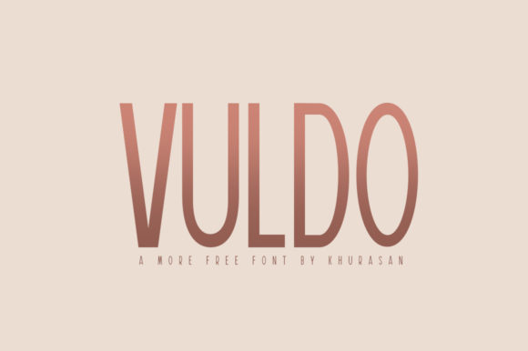 Vuldo: A Modern Font for Creative Makers