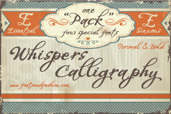 Whispers Calligraphy: Elegant Font for Campaigns